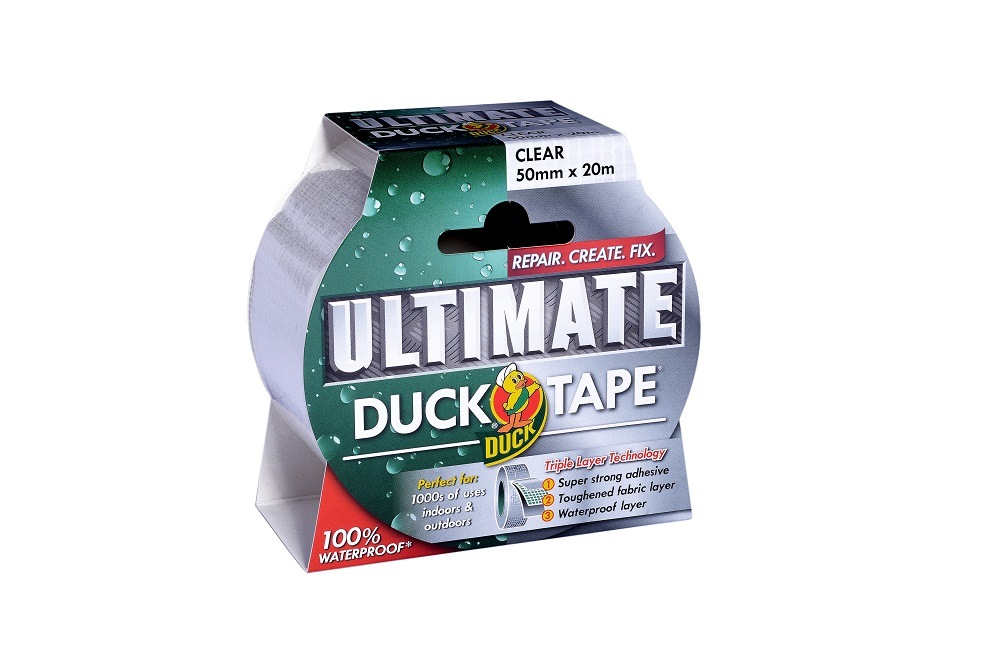 Clear Duck Ultimate Cloth Tape 50 mm x 20 m 