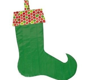 Duck Tape Stocking