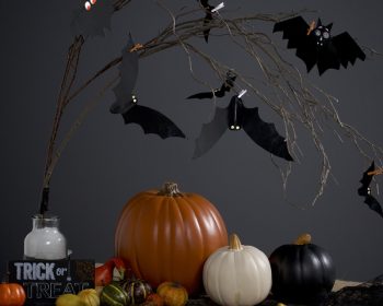 Duck Tape Hanging Halloween Bats