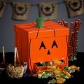 Duck Tape Pumpkin Sweet Dispenser